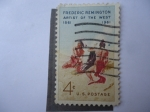 Stamps United States -  Fedric Remington - Artist del Oeste.