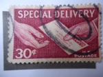 Stamps United States -  Entrega Especial de Correspondencia- S/E21.