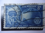 Sellos de America - Estados Unidos -  1905 -Service Above -1955 