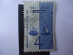 Stamps United States -  Wisconsin - Workmen´s Compensation Law 1911-1961. S/H86.