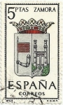 Stamps Spain -  ESCUDOS DE CAPITAL DE PROVINCIA. GRUPO V. Nº 53. ZAMORA. EDIFIL 1700