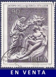 Stamps : Europe : Italy :  ITALIA Jacopo della Quercia 90 (2)