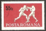 Sellos de Europa - Rumania -  Boxeo
