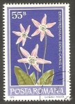 Sellos de Europa - Rumania -  Flor erythronium dens-canis