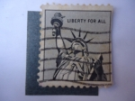 Stamps United States -  Liberty for all.