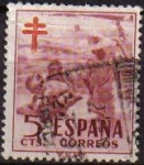Stamps Spain -  ESPAÑA 1951 1103 Sello Pro tuberculosos Sorolla Usado Yvert824