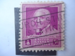 Stamps United States -  George Washington Carver.