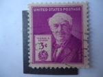 Sellos de America - Estados Unidos -  Thomas A. Edison 1847-1931.(Inventor)