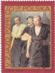 Stamps Poland -  manifestación laboral