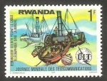 Sellos de Africa - Rwanda -  Día mundial de las Telecomunicaciones