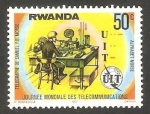 Sellos de Africa - Rwanda -  Día mundial de las Telecomunicaciones
