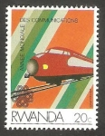 Sellos de Africa - Rwanda -   Día mundial de las Comunicaciones