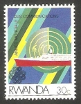 Sellos de Africa - Rwanda -   Día mundial de las Comunicaciones