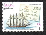 Stamps Laos -  Marina