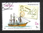 Stamps Laos -  Marina