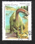 Stamps Laos -  Animales Prehístoricos