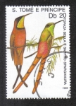 Stamps S�o Tom� and Pr�ncipe -  Colibríes
