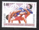 Stamps Bulgaria -  Ganadores de medallas en Juegos Olímpicos de verano