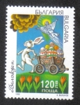 Stamps Bulgaria -  Pascua de 1998