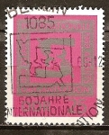 Stamps Germany -  50 años de la Organización Internacional del Trabajo-OIT(DDR).