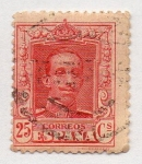 Stamps Spain -  317 - Alfonso XIII