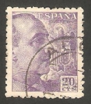 Stamps Spain -   922 - General Franco