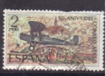 Stamps Spain -  50 anivº correo aereo
