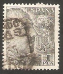 Stamps Spain -  1056 - General Franco