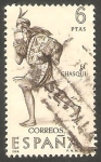 Stamps Spain -  1757 - El Chasqui, correo inca