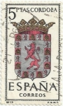 Stamps Spain -  ESCUDOS DE CAPITAL DE PROVINCIA. GRUPO II. Nº 14. CÓRDOBA. EDIFIL 1482