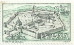 Stamps Spain -  MONASTERIO DE SANTA MARIA DE VERUELA. VISTA GENERAL. EDIFIL 1835