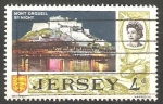 Stamps Jersey -   9 - Monte Orgueil, de noche
