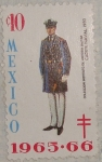 Stamps : America : Mexico :  cadete naval