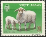 Stamps : Asia : Vietnam :  Domestic Horned Animals