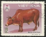 Sellos de Asia - Vietnam -  Domestic Horned Animals