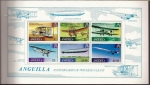 Stamps America - Anguila -  Historia de la Aviación