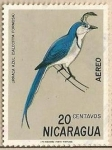 Stamps Nicaragua -  Nicaraguan Birds - Urraca azul
