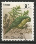 Stamps New Zealand -  Kakapo (980)
