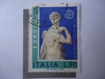 Stamps Italy -  Europa (C.E.P.T) 1974 - David de Miguel Ángel