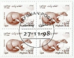 Stamps : Asia : Afghanistan :  Garduña (1831)