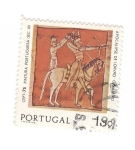 Stamps Portugal -  Pintura portuguesa. Apocalipsis de Lorvao