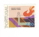 Stamps Portugal -  Recursos naturales. Energía fosil