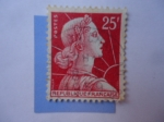 Stamps France -  Mariana de Meller - S/756.