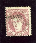 Stamps Spain -  Efigie Alegorica de España