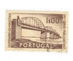 Sellos de Europa - Portugal -  Centenario del ministerio de obras públicas