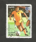 Sellos de Africa - Guinea Bissau -  432 - Essen 88, Feria internacional del Sello, Europeo de fútbol
