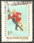 Stamps Hungary -  1542 - Europeo de patinaje artístico