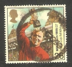 Stamps United Kingdom -  2101 - Bobby Moore en el Mundial de Fútbol de 1966