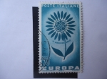 Stamps : Europe : Italy :  Europa C.E.P.T. V Aniversario-1964