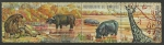 Stamps : Africa : Burundi :  Animales africanos (706-709)